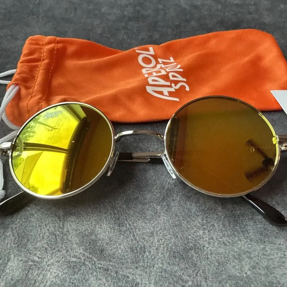 APEROL SPRITZ Sunglasses Unisex UV400 with Soft Case - Limited Edition